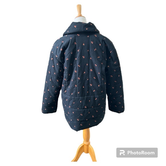 Madewell ditsy floral printed corduroy quilted jacket Large L NEW NWT - Picture 5 of 8